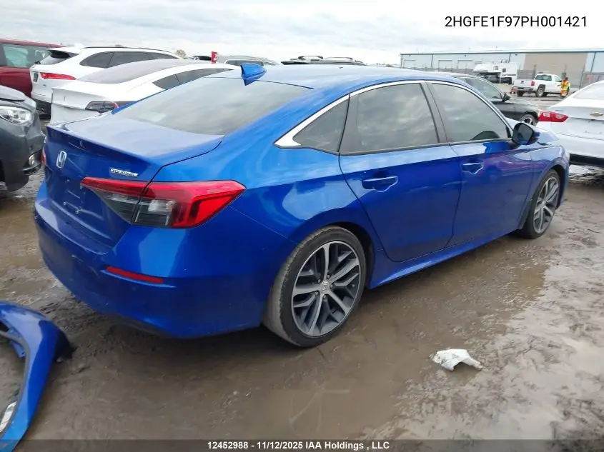 2HGFE1F97PH001421 2023 Honda Civic