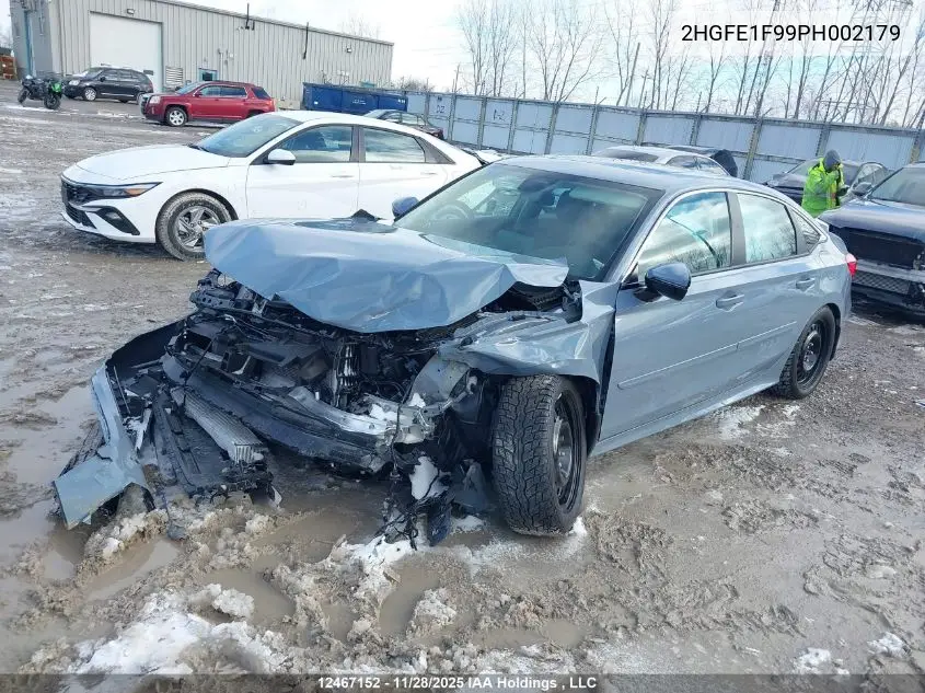 2HGFE1F99PH002179 2023 Honda Civic Touring