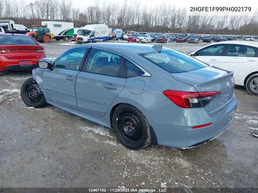 2HGFE1F99PH002179 2023 Honda Civic Touring