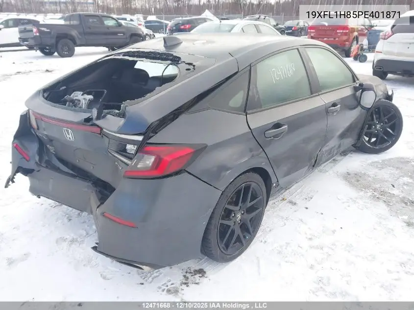 19XFL1H85PE401871 2023 Honda Civic Sport/Sport Touring/Sport-B