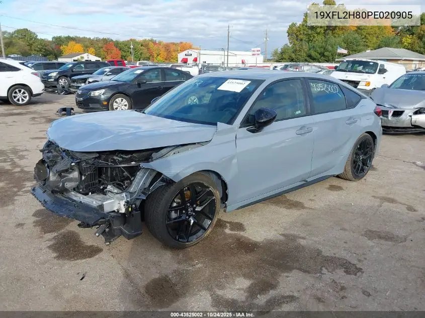 19XFL2H80PE020905 2023 Honda Civic Sport