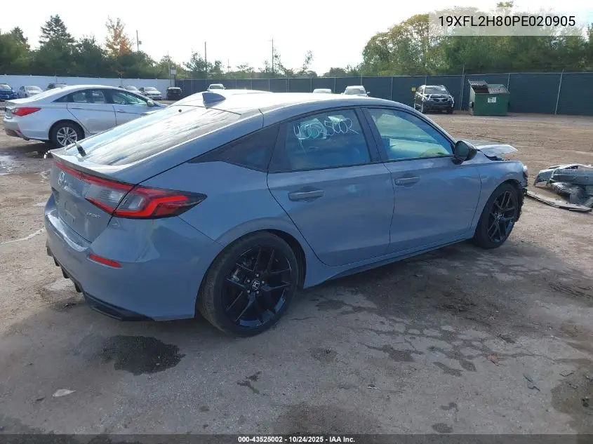 19XFL2H80PE020905 2023 Honda Civic Sport