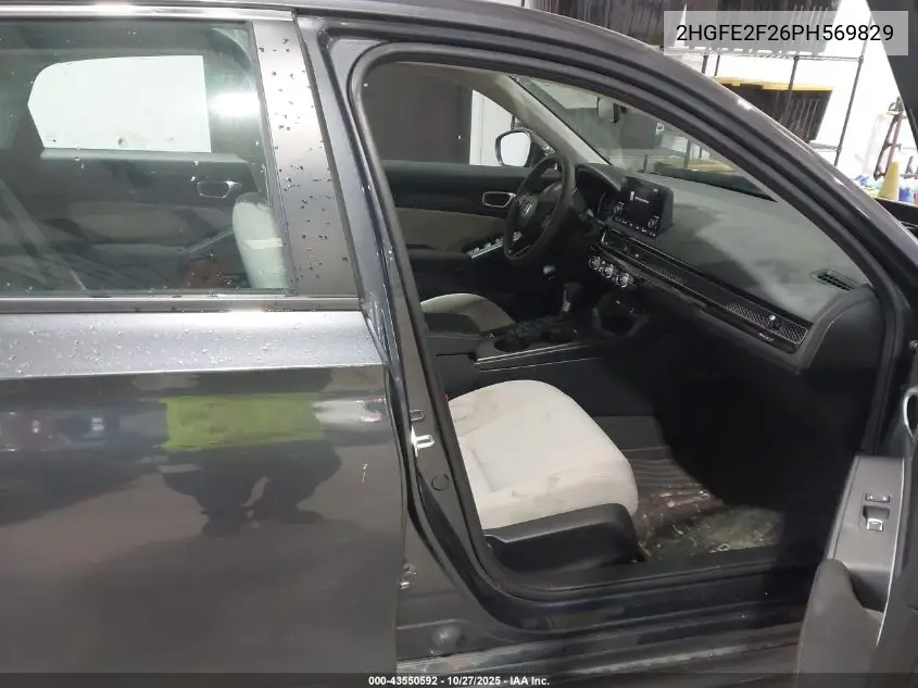 2HGFE2F26PH569829 2023 Honda Civic Lx
