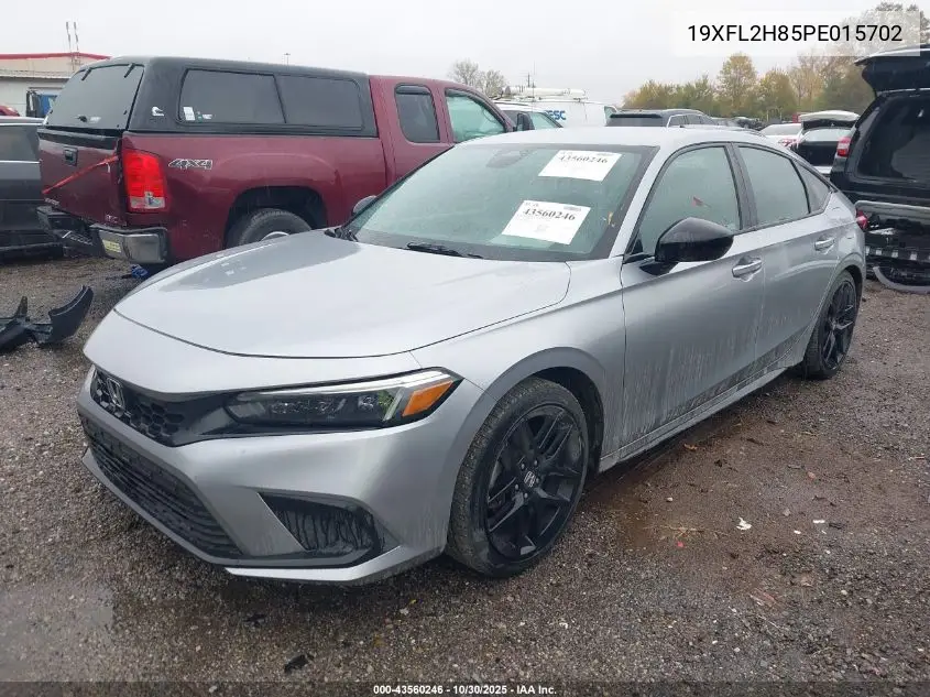 19XFL2H85PE015702 2023 Honda Civic Sport