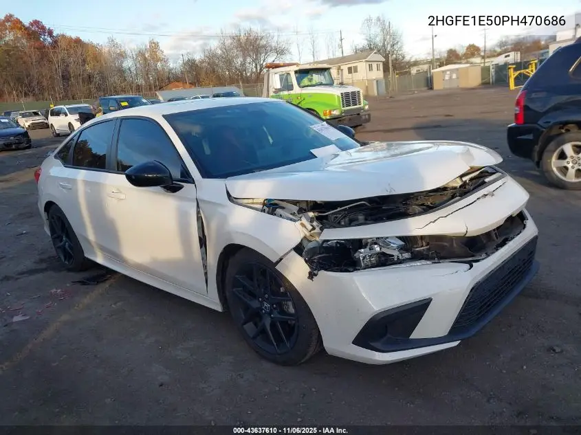 2HGFE1E50PH470686 2023 Honda Civic Si Sedan