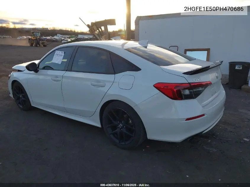 2HGFE1E50PH470686 2023 Honda Civic Si Sedan