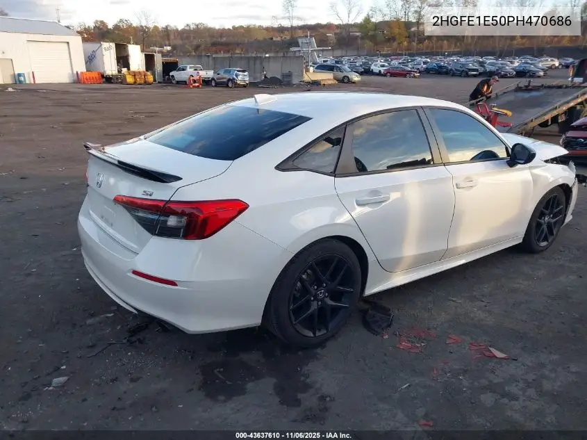 2HGFE1E50PH470686 2023 Honda Civic Si Sedan