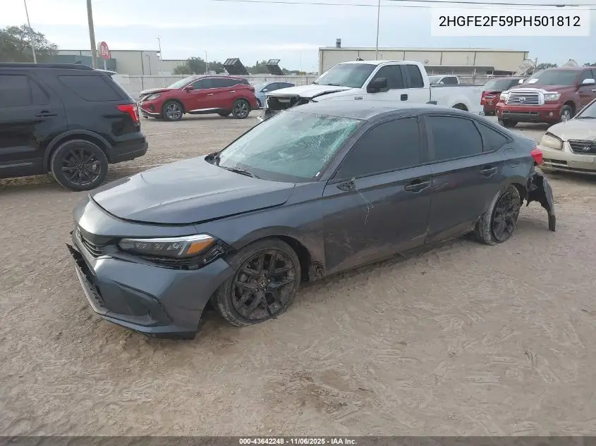 2HGFE2F59PH501812 2023 Honda Civic Sport