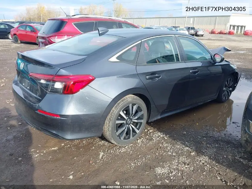 2HGFE1F7XPH304305 2023 Honda Civic Ex/Ex W/O Bsi
