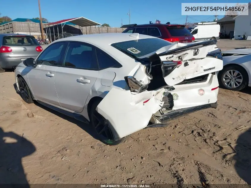 2HGFE2F54PH548567 2023 Honda Civic Sport