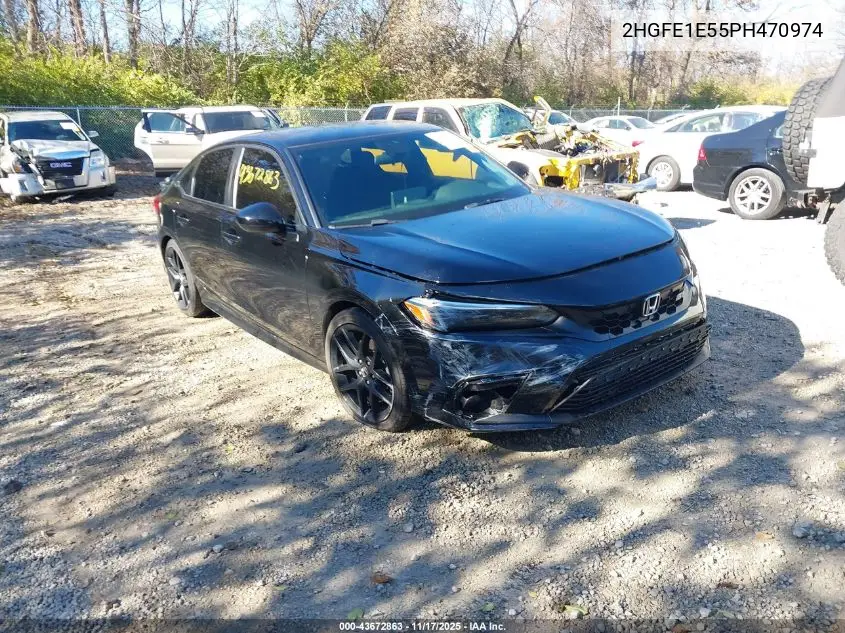2HGFE1E55PH470974 2023 Honda Civic Si Sedan