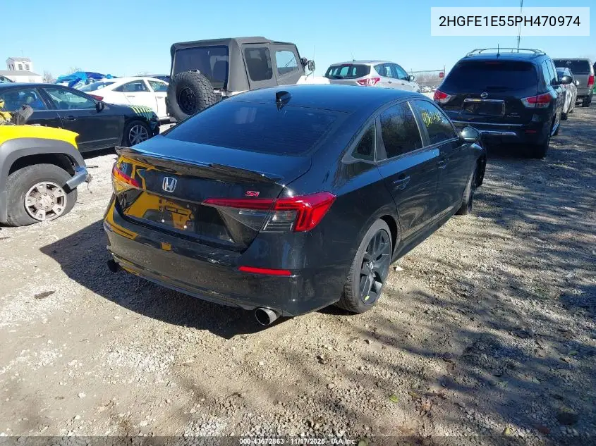 2HGFE1E55PH470974 2023 Honda Civic Si Sedan
