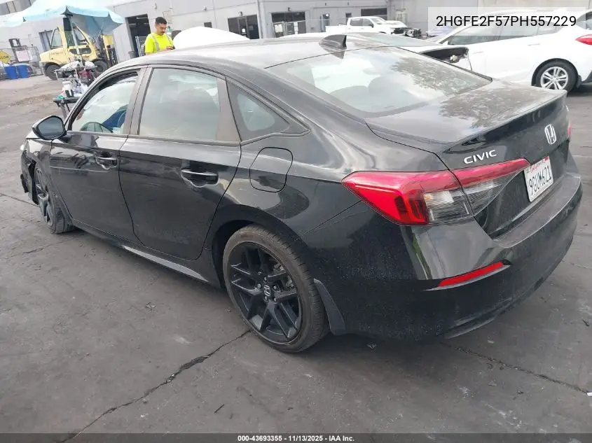 2HGFE2F57PH557229 2023 Honda Civic Sport