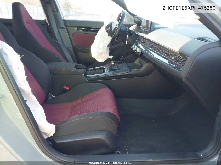 2HGFE1E5XPH475250 2023 Honda Civic Si Sedan