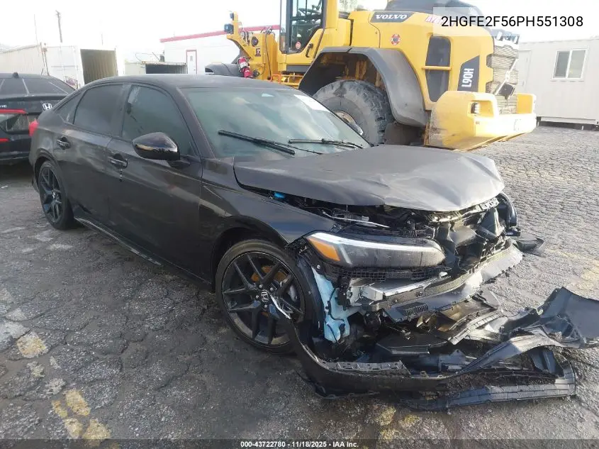 2HGFE2F56PH551308 2023 Honda Civic Sport