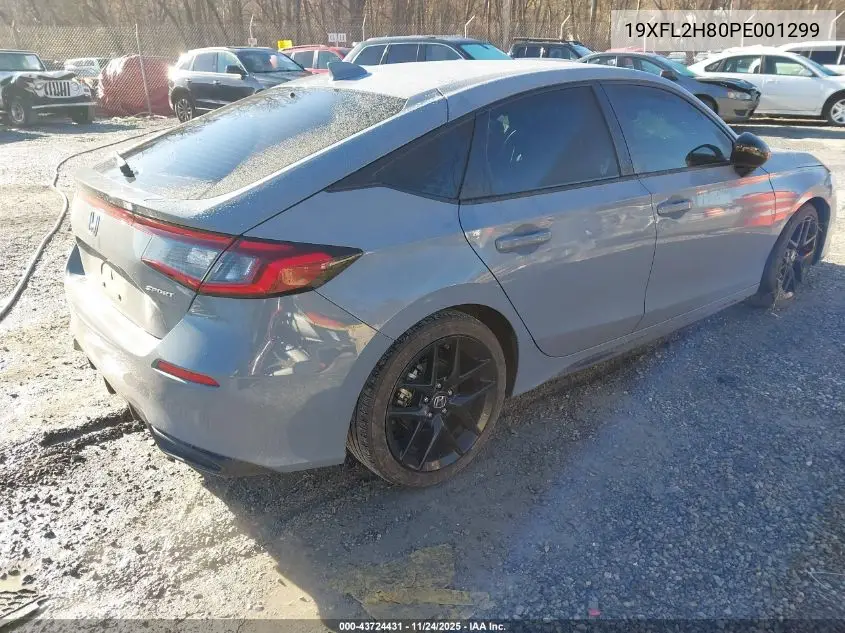 19XFL2H80PE001299 2023 Honda Civic Sport