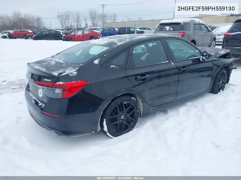 2HGFE2F59PH559130 2023 Honda Civic Sport