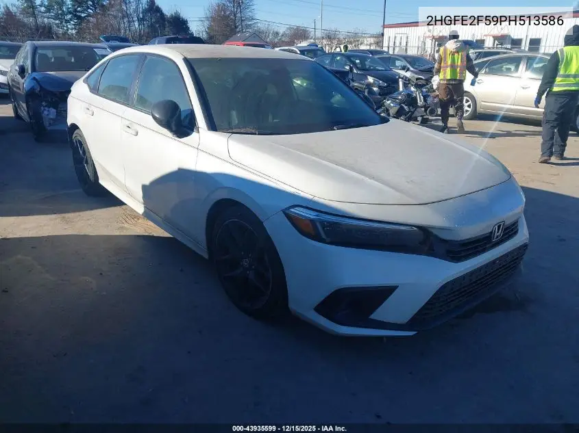 2HGFE2F59PH513586 2023 Honda Civic Sport