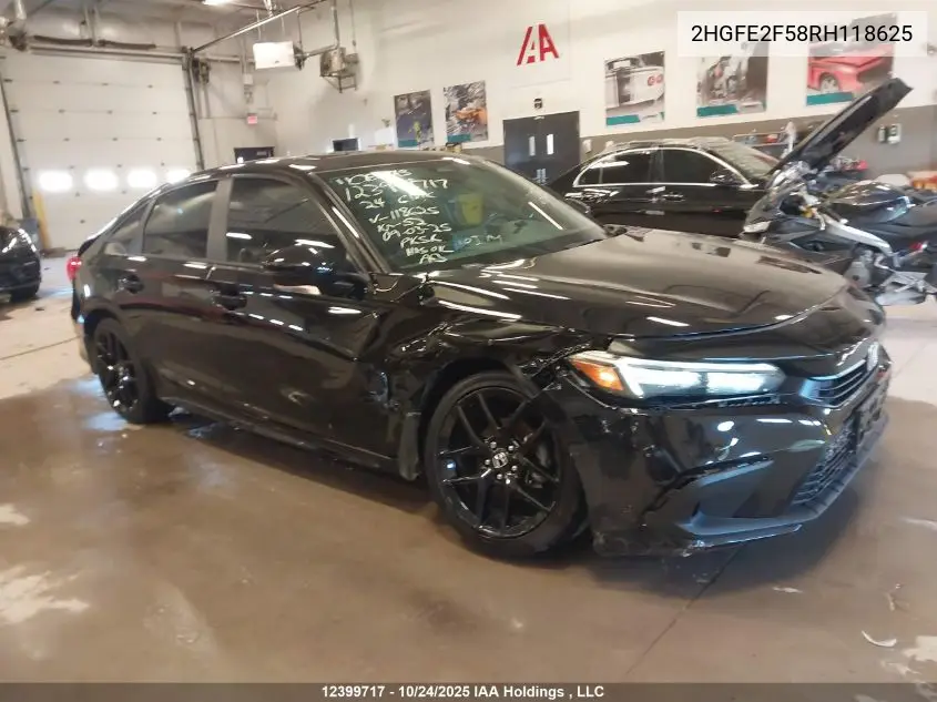 2HGFE2F58RH118625 2024 Honda Civic Sport