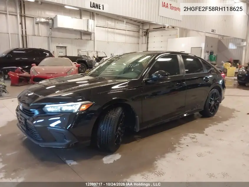 2HGFE2F58RH118625 2024 Honda Civic Sport