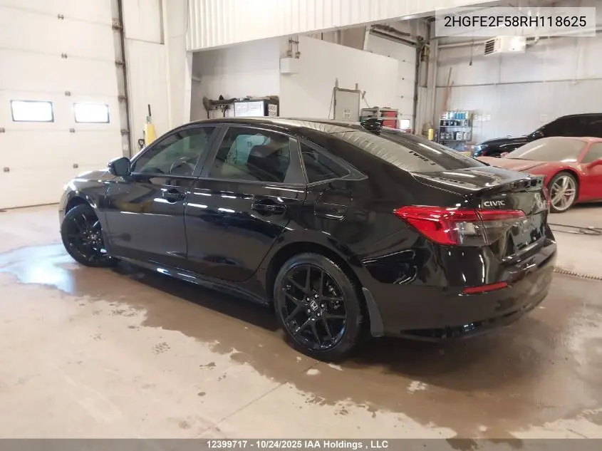 2HGFE2F58RH118625 2024 Honda Civic Sport