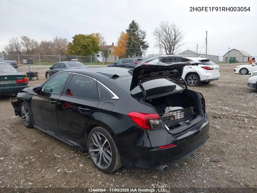 2HGFE1F91RH003054 2024 Honda Civic Touring