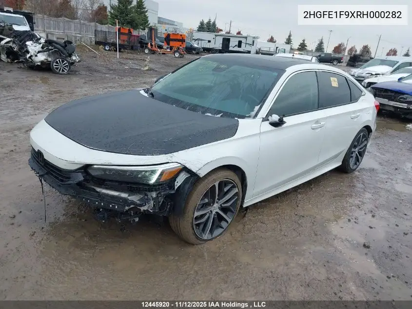 2HGFE1F9XRH000282 2024 Honda Civic Touring