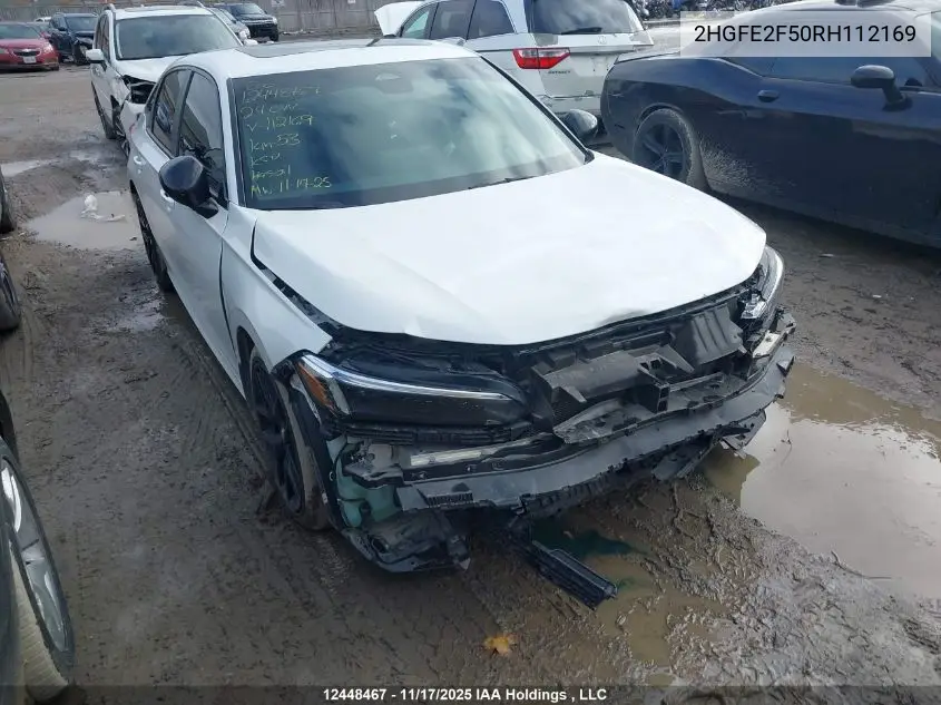 2HGFE2F50RH112169 2024 Honda Civic Sport