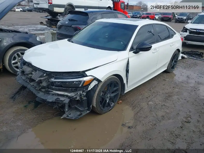 2HGFE2F50RH112169 2024 Honda Civic Sport