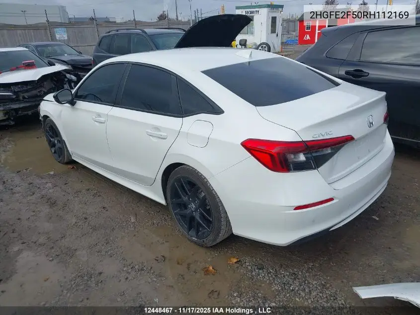2HGFE2F50RH112169 2024 Honda Civic Sport