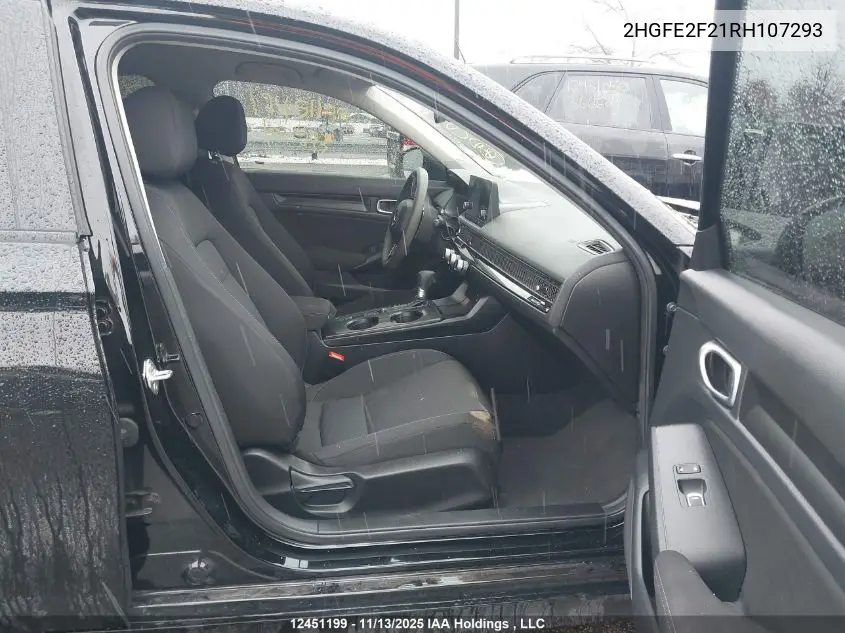 2HGFE2F21RH107293 2024 Honda Civic Lx-B