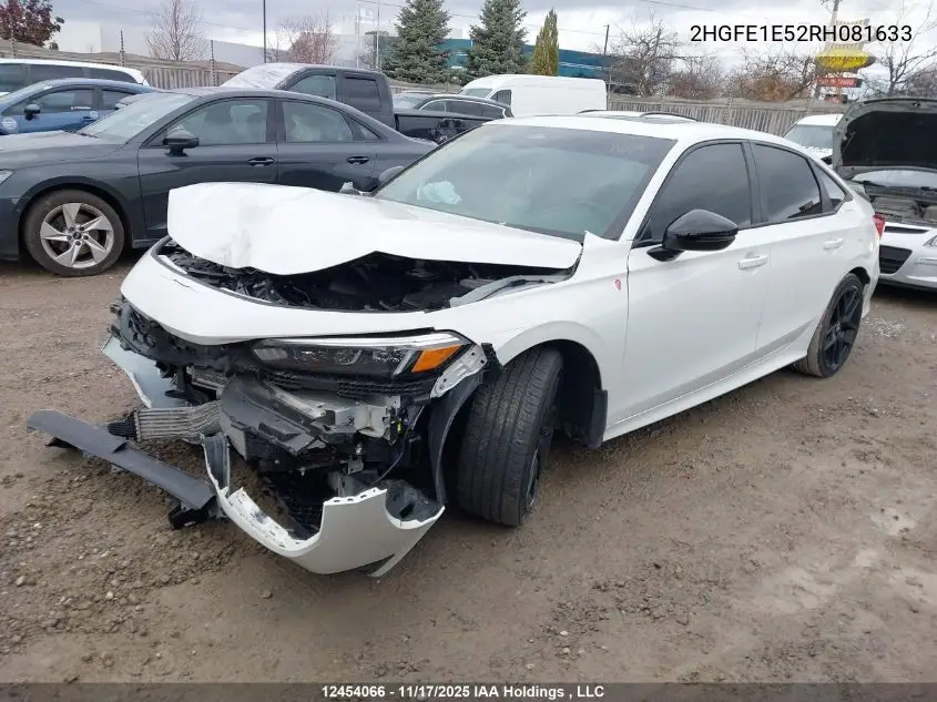 2HGFE1E52RH081633 2024 Honda Civic Si Si