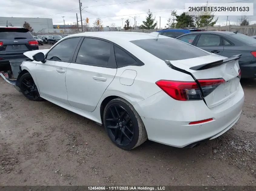 2HGFE1E52RH081633 2024 Honda Civic Si Si