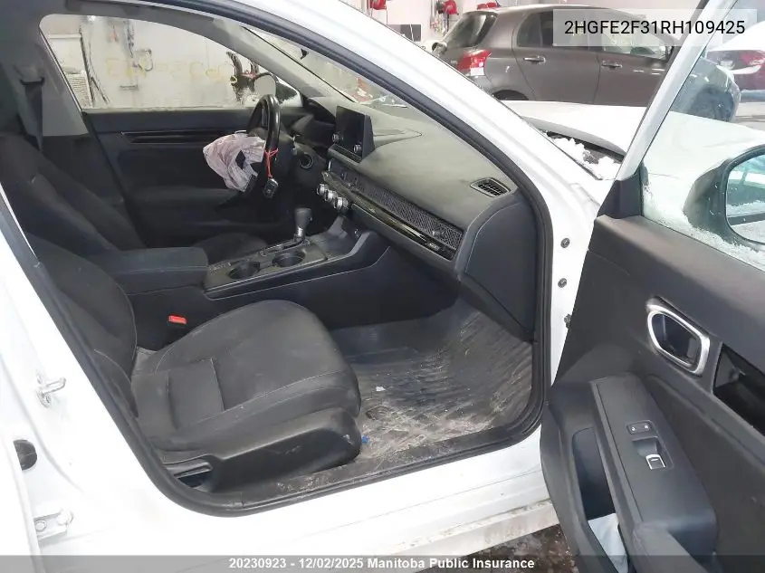 2HGFE2F31RH109425 2024 Honda Civic Ex