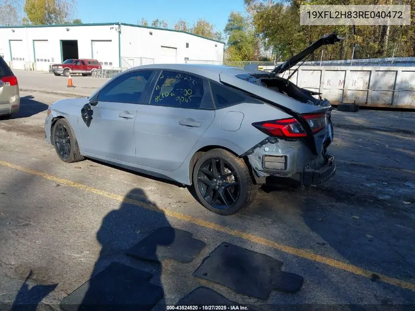 19XFL2H83RE040472 2024 Honda Civic Sport