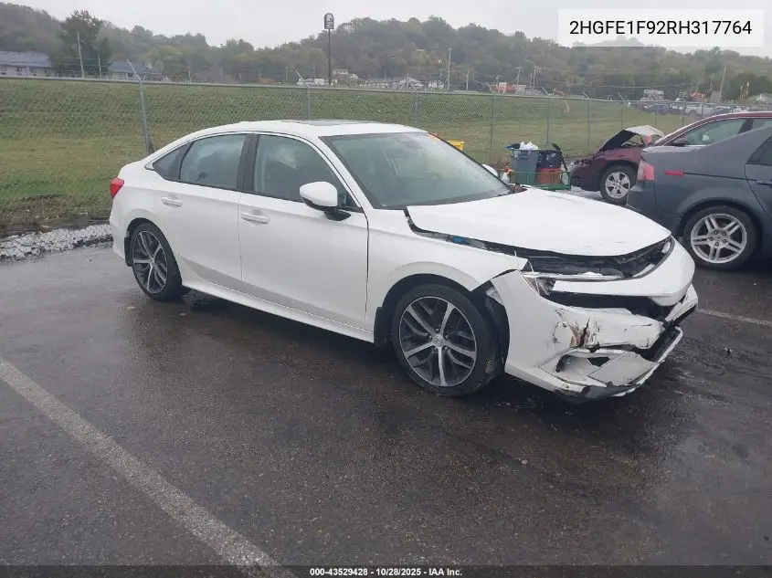 2HGFE1F92RH317764 2024 Honda Civic Touring