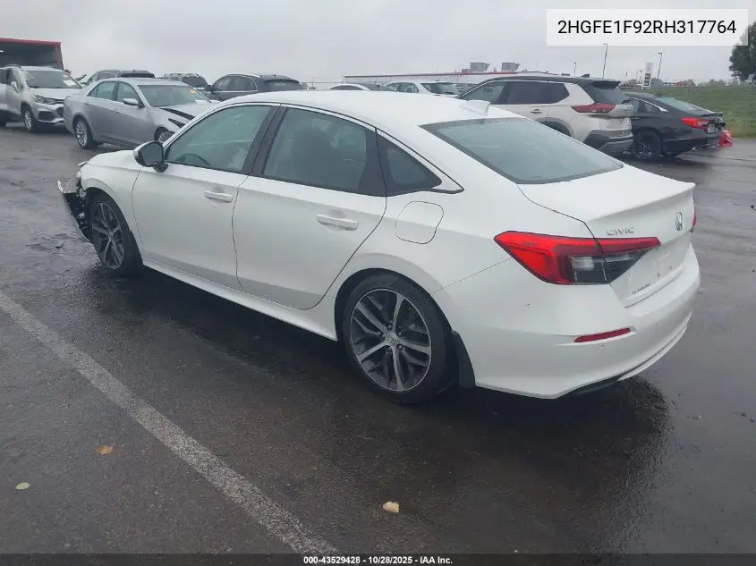 2HGFE1F92RH317764 2024 Honda Civic Touring