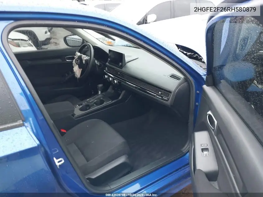 2HGFE2F26RH580879 2024 Honda Civic Lx