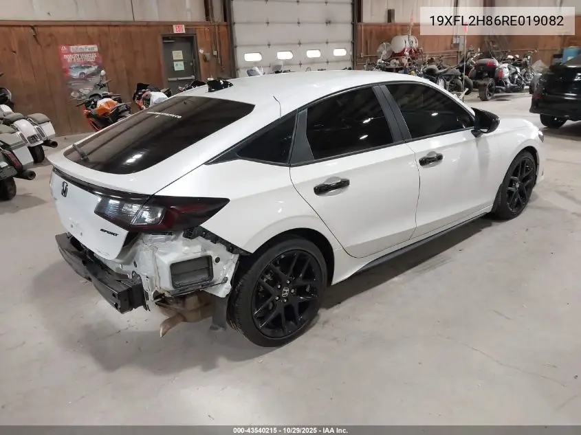 19XFL2H86RE019082 2024 Honda Civic Sport