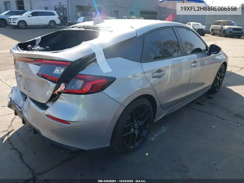19XFL2H88RE006558 2024 Honda Civic Sport