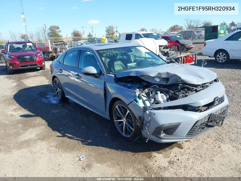 2HGFE1F95RH320934 2024 Honda Civic Touring