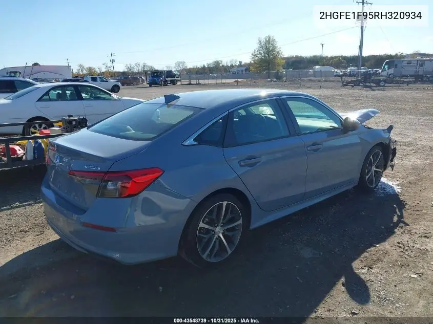 2HGFE1F95RH320934 2024 Honda Civic Touring