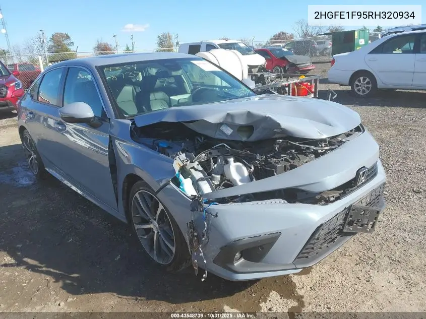 2HGFE1F95RH320934 2024 Honda Civic Touring