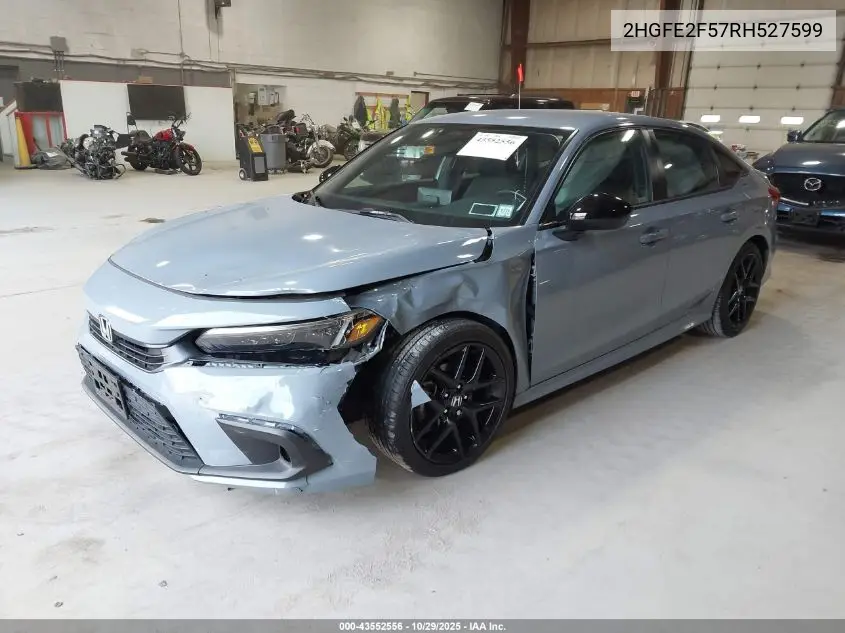 2HGFE2F57RH527599 2024 Honda Civic Sport