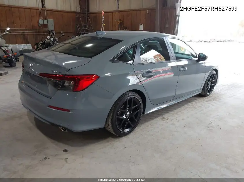2HGFE2F57RH527599 2024 Honda Civic Sport