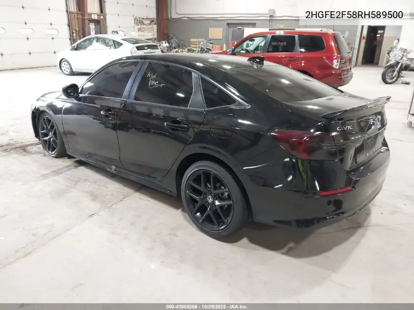2HGFE2F58RH589500 2024 Honda Civic Sport