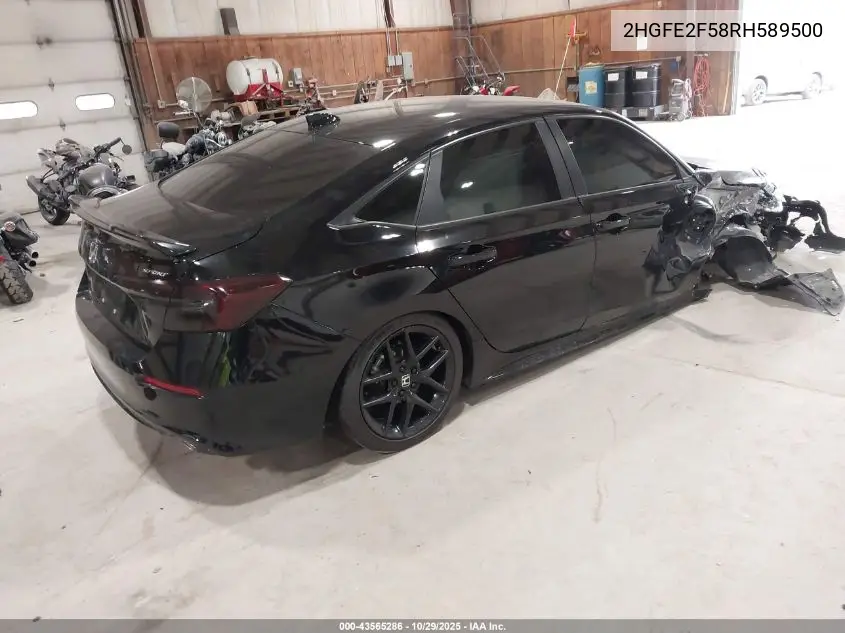 2HGFE2F58RH589500 2024 Honda Civic Sport