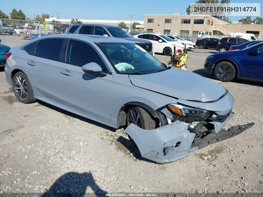 2HGFE1F91RH314774 2024 Honda Civic Touring