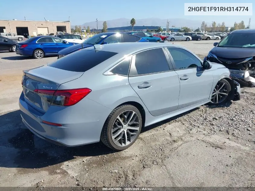 2HGFE1F91RH314774 2024 Honda Civic Touring