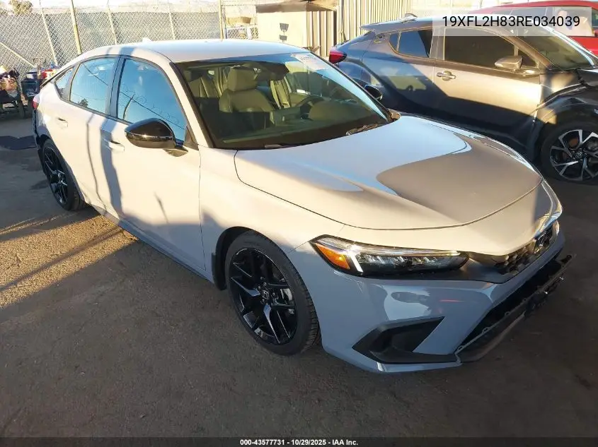 19XFL2H83RE034039 2024 Honda Civic Sport